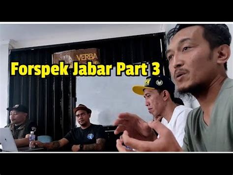 Rapat Delegasi Forspek Jabar Part 3 YouTube