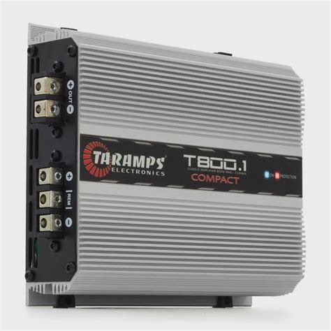 Módulo Amplificador Digital Taramps T 800 1 Compact 1 Canal 800