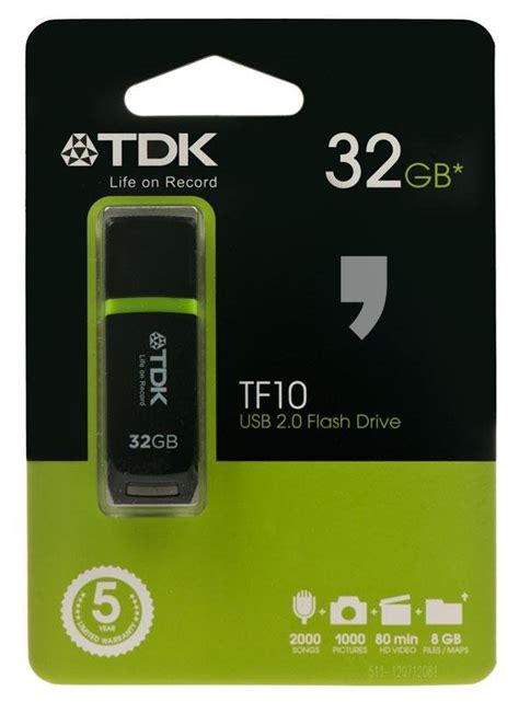 Pendrive TDK TF10 USB 2 0 32GB Black Sklep EMPIK