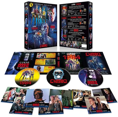 Digipack Curso1984 BLU RAY Curso 1999 BLU RAY Curso 1999 DVD Parte