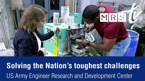 Us Army Engineer Research And Development Center Erdc Youtube