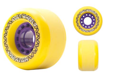 Cult Wheels Creator Sg 72mm Yellow