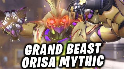 Grand Beast Orisa Mythic Skin Overwatch 2 Season 8 YouTube