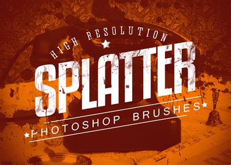 Splatter Brushes For Photoshop Inspiks Market