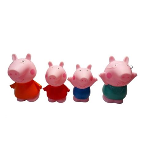 Kit Familia Peppa Pig Vinil No Shoptime