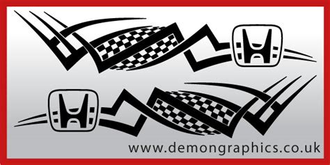 Tribal Decal Honda Tribal Decal Honda £999 Car Graphics By