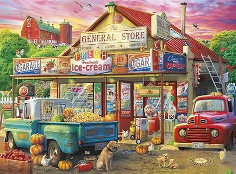 Buffalo Games Country Life Country Store Piece Jigsaw Puzzle