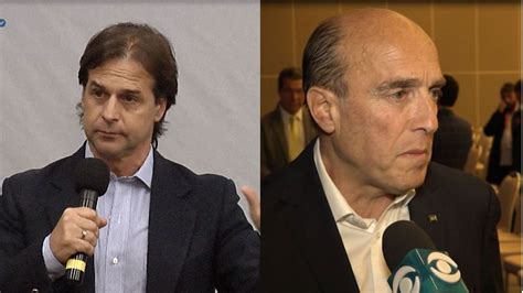 Primer Cruce Entre Lacalle Pou Y Daniel Mart Nez Como Anticipo De La