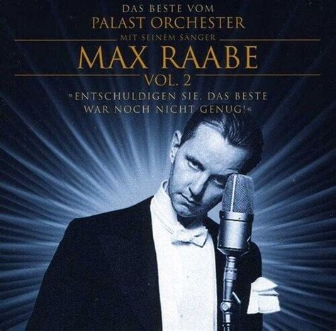 Das Beste vom Palast Orchester mit Seinem Sänger Max Raabe Vol 2 OVP