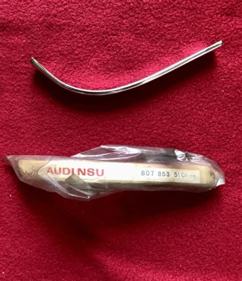 Audi C Ls Gl Zierleisten Ecke Kotfl Gel Hinten Mm Nos Neu