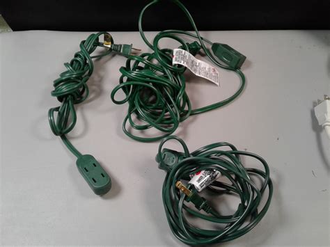 Lot Detail Outlets Two Power Strips Extension Cords