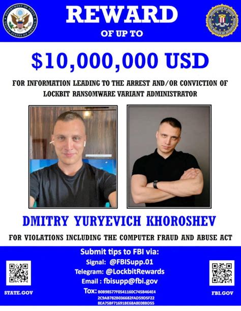 UK and allies unmask and sanction Russian leader of LockBit cybercrime