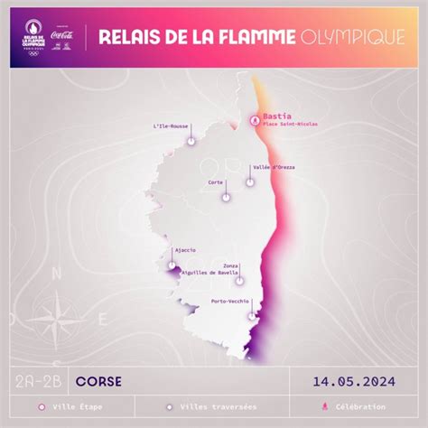 Jo Paris 2024 Découvrez Le Parcours De La Flamme Olympique En Corse