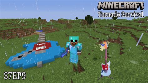 Minecraft Tornado Survival Localized Weather Mod S7Ep9 Skystang