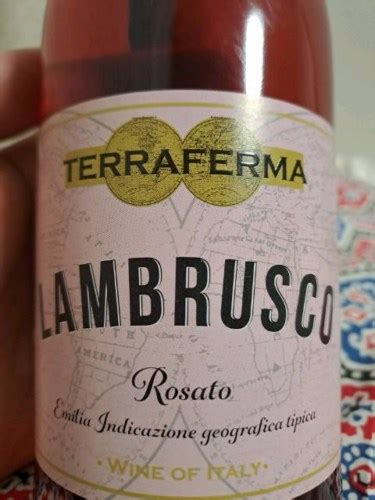 Terraferma Lambrusco Rosato Vivino Australia