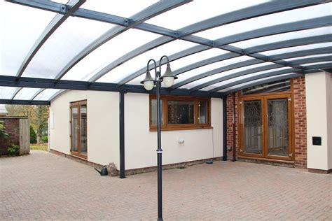 Courtyard Canopy Installed Warwickshire Kappion Carports And Canopies