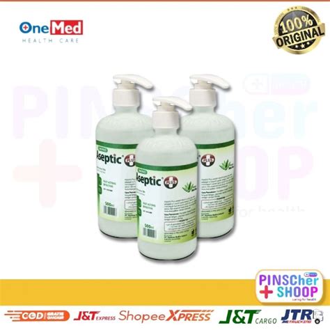 Jual Aseptic Plus Aseptik Ml Pump Handsanitiser Onemed Shopee