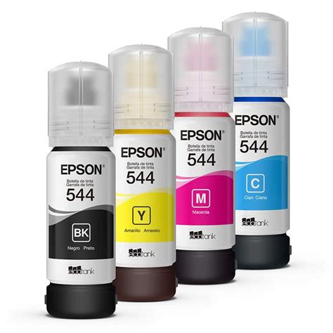 Kit Garrafa Epson T Para Ecotank L L L L L