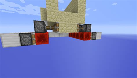 Simple Falling Sand Redstone Trap Minecraft Map