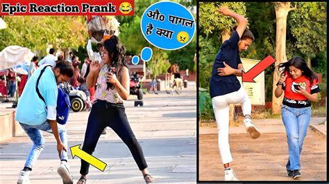 Best Reaction Prank On Girls Part 2 Funny Prank 2022 Jaipur Entertainment Youtube