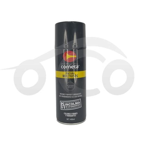 PINTURA CORNETA AEROSOL NEGRO BRILLANTE 400ml Grupo PuntoCom