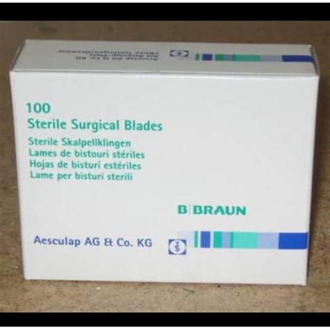 Jual Bisturi Aesculap B Braun No Surgical Blade B Braun No