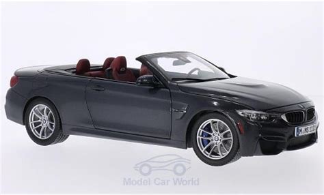 Modellautos Bmw M F Paragon Cabrio F Metallic Dunkelgrau