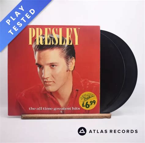 Elvis Presley The All Time Greatest Hits Gatefold Double Lp Vinyl