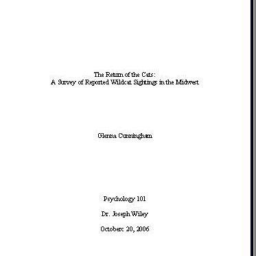 Mla Essay Title Page | Sitedoct.org