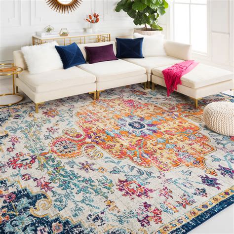 Bright Rugs For Living Room