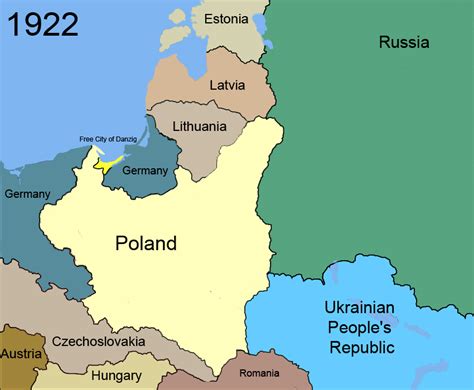 Maps of the Second Polish Republic - Wiki Atlas of World History