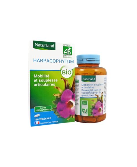 Harpagophytum bio 150 Végécaps Naturland articulations Espritphyto