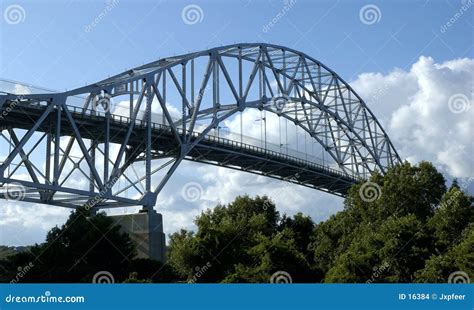 bourne bridge stock photo image  cloud tree architecture