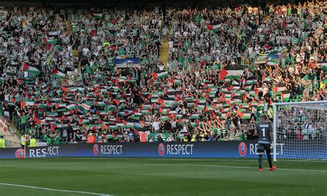 UEFA charge Celtic over Palestine flags displayed during Champions ...