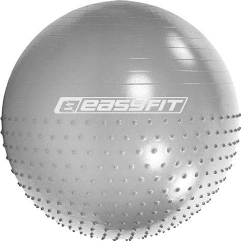 Мяч для фитнеса массажный гимнастический EasyFit Hybrid EF-3013-GY 85 ...