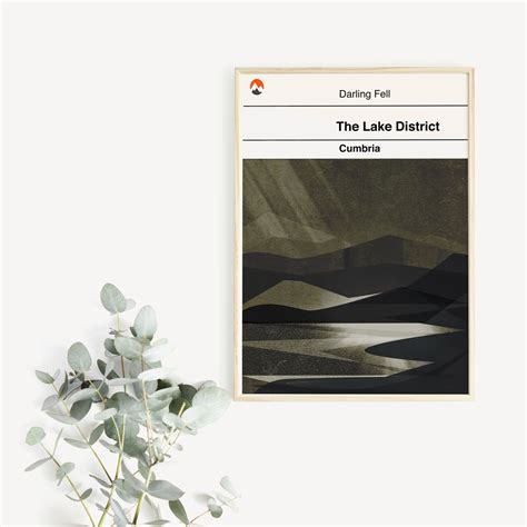 lake district book cover print   school gallery