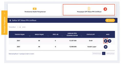 Panduan Lengkap Cara Lapor Spt Masa Pph Unifikasi Ortax