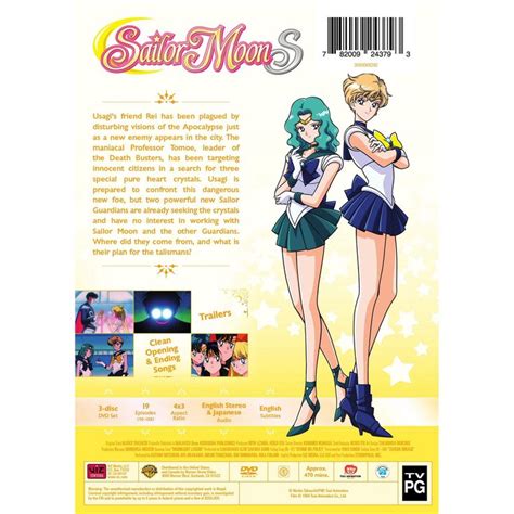 Sailor Moon S Season 3 Part 1 DVD Walmart Sailor Moon S