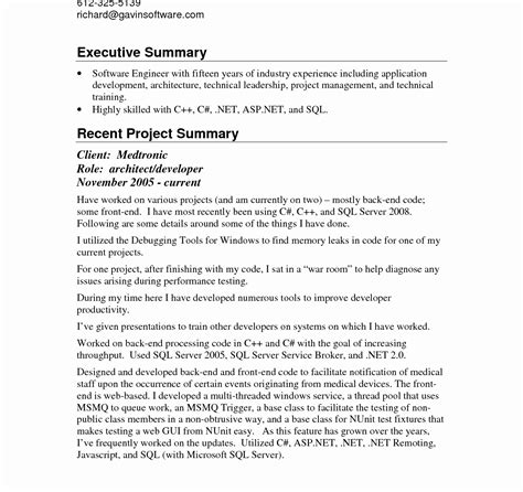 How To Write Business Report Executive Summary