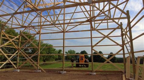 Wind Bracing And More Purlins Matt Cremona