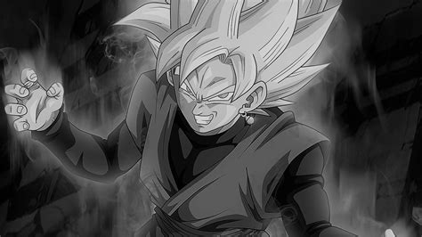 100 Goku Black And White Wallpapers