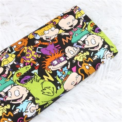 Rugrats Fabric S Cartoon Fabric Cotton Cartoon Cotton Etsy