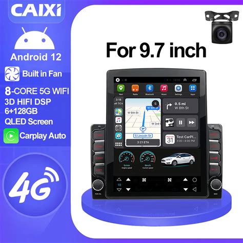 CAIXI GX9Pro 2 Din Android 12 Auto Car Radio Leitor De V Deo Multim Dia