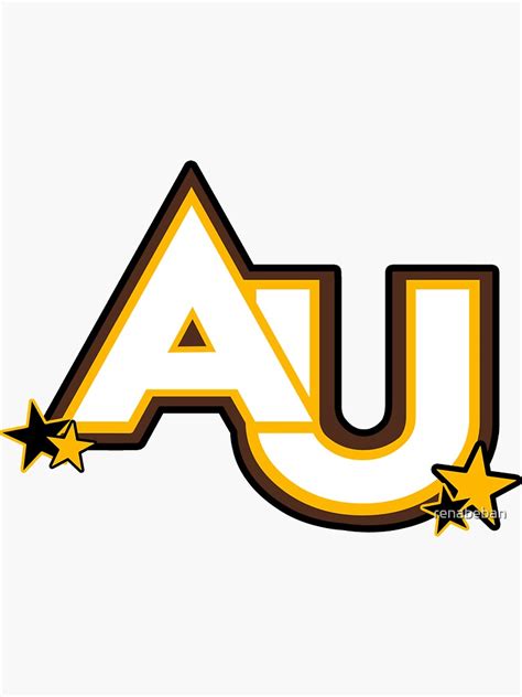 Adelphi University Sticker By Renabeban Redbubble