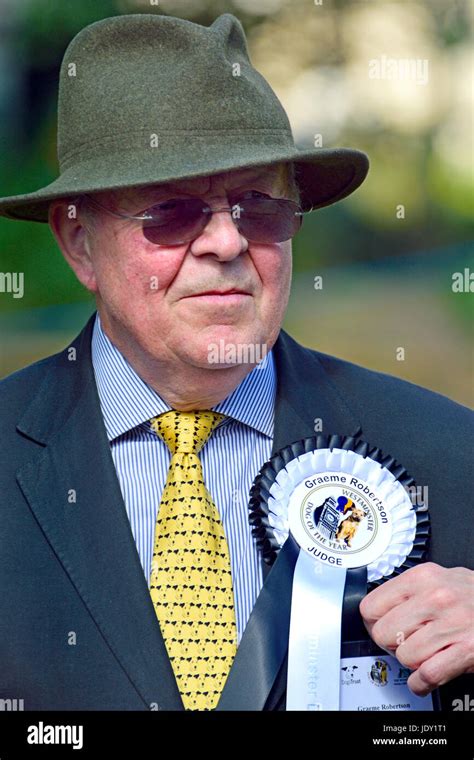 Graeme Robertson Of The Dogs Trust Judging The 2016 Westminster Dog Of