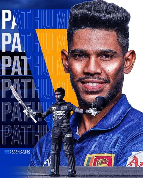 Pathum Nissanka Poster Design Designed By Ruchira Priyanjith In 2024