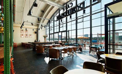 Terrace Café Rotterdam Offers Panoramic View Of The Skyline And The