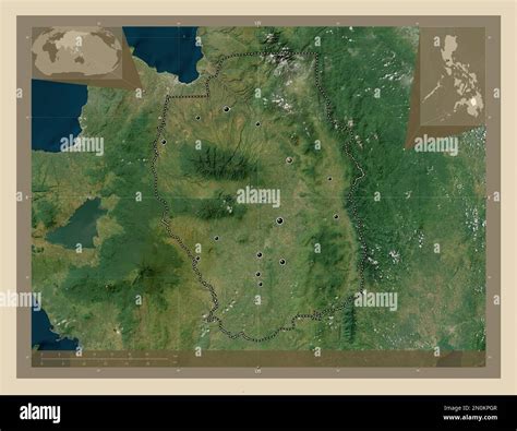 Bukidnon Province Of Philippines High Resolution Satellite Map