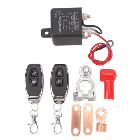 12V Remote Battery Disconnect Switch Prevent Battery Drain High