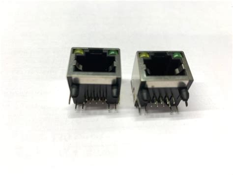 Rj45 Female Socket With Led At Rs 40 Piece Rj45 Female Connector In Mumbai Id 2852558213197